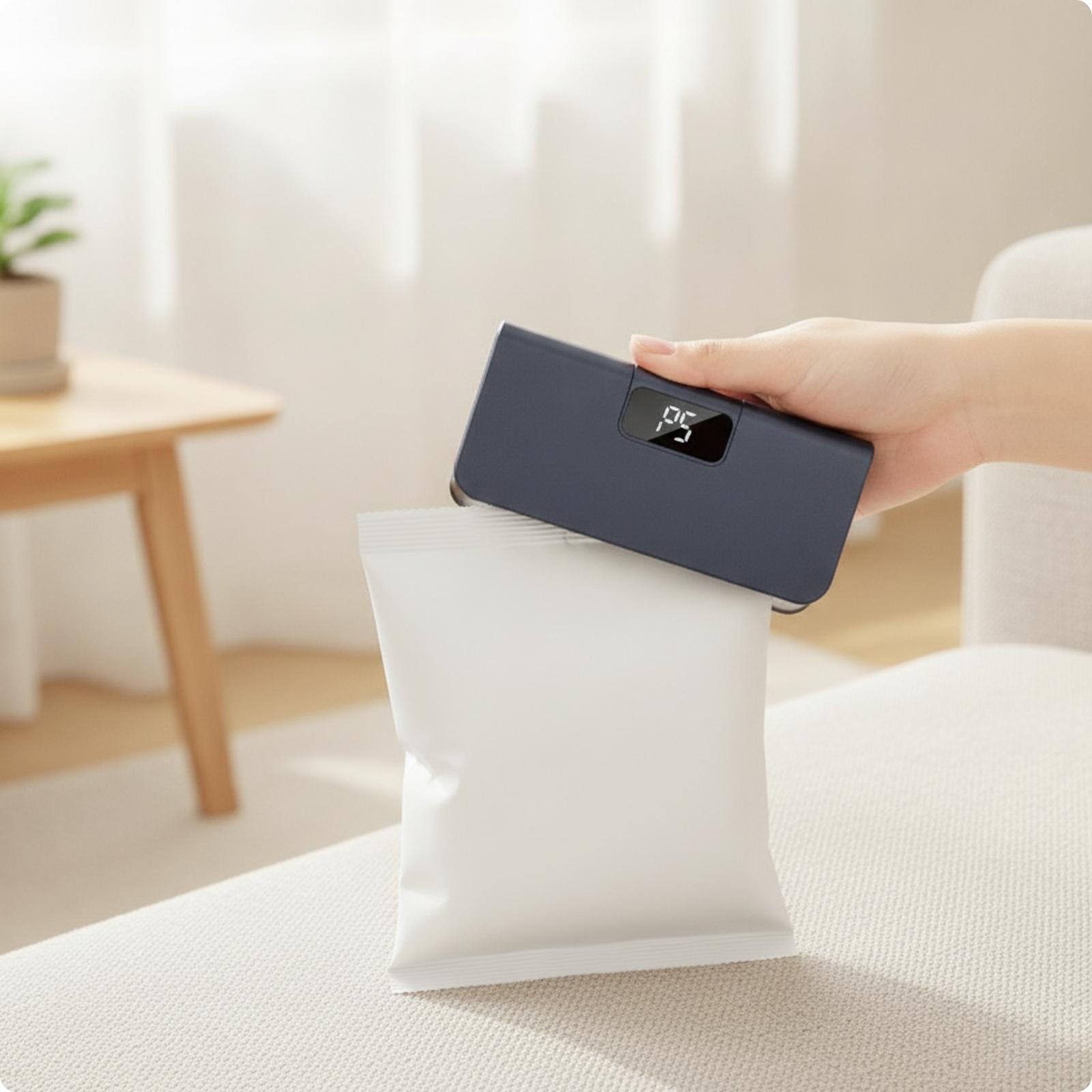 Food Storage Bag - Zgrzewarka do worków z wyświetlaczem cyfrowym