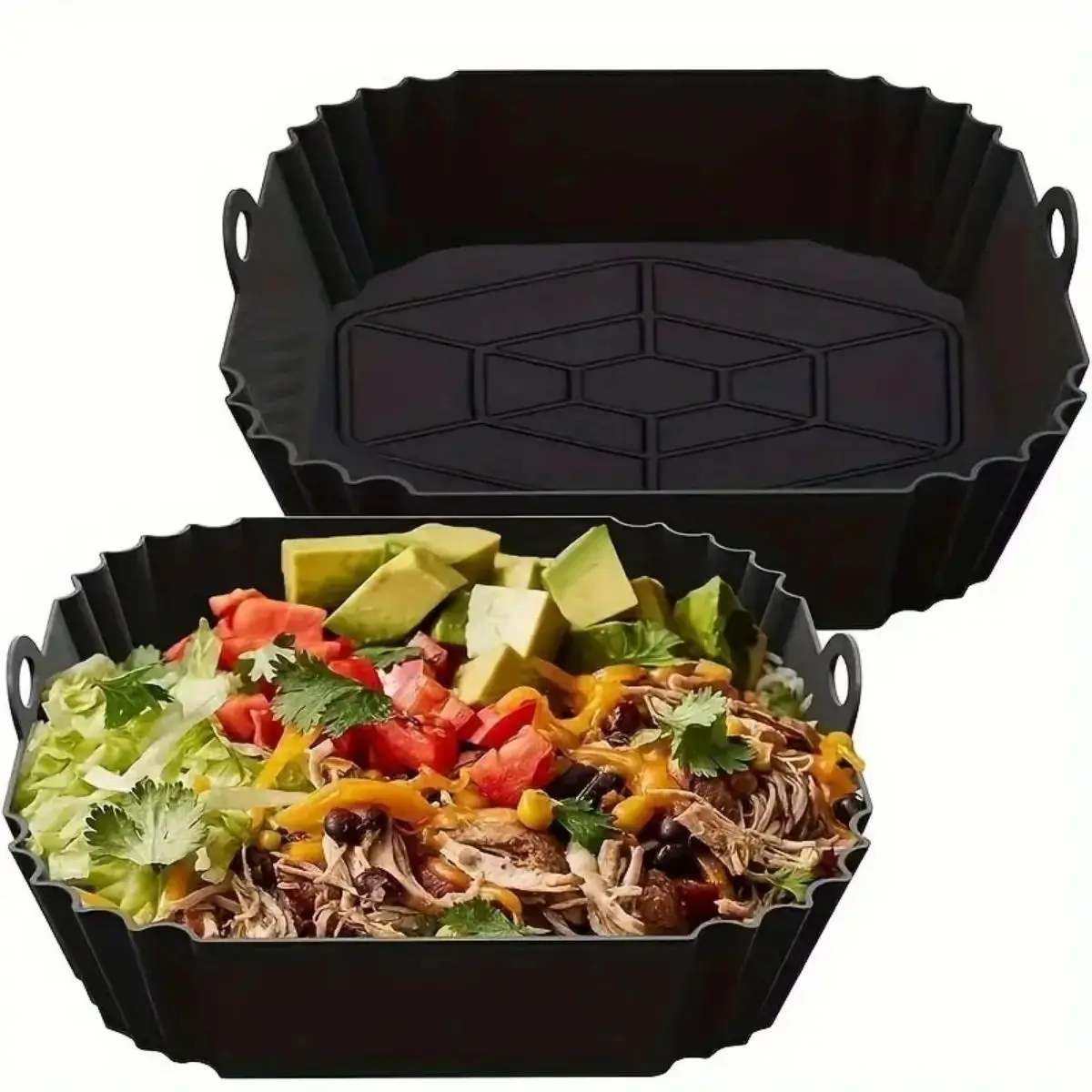 Wielorazowy silikonowy garnek  – Food Storage With Dividers recenzja i cena