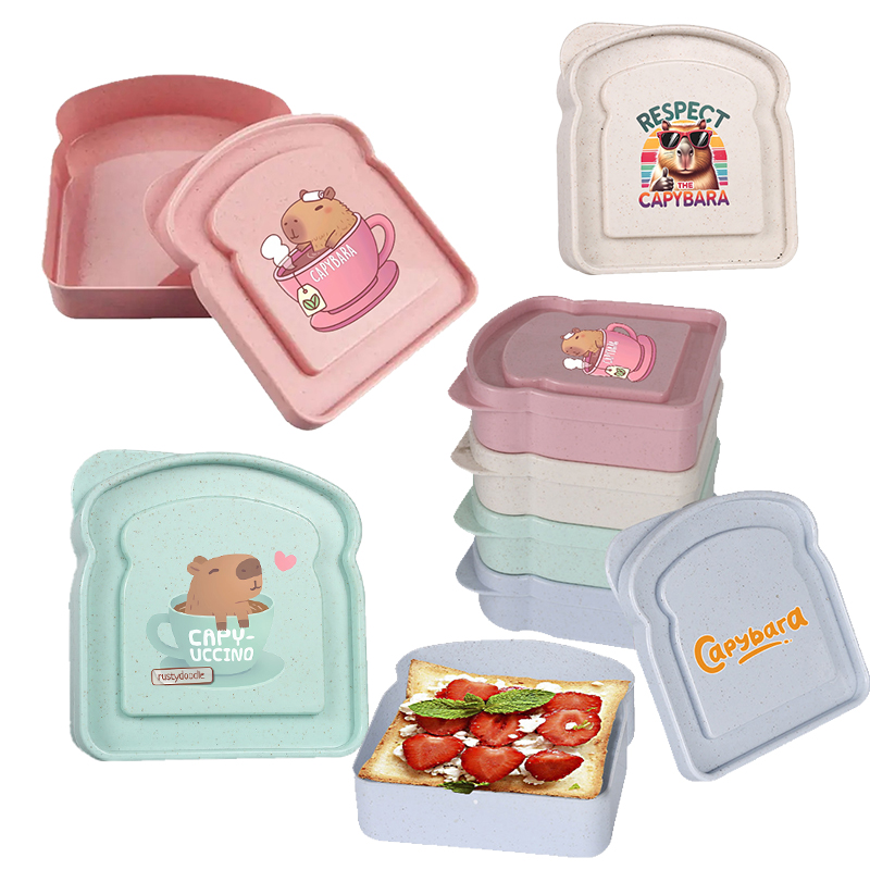 Pojemnik na kanapki z kapibarą – Food Storage Meals recenzja i cena