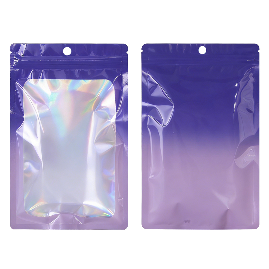 Holograficzna kolorowa kwadrat – Food Storage Bag recenzja i cena