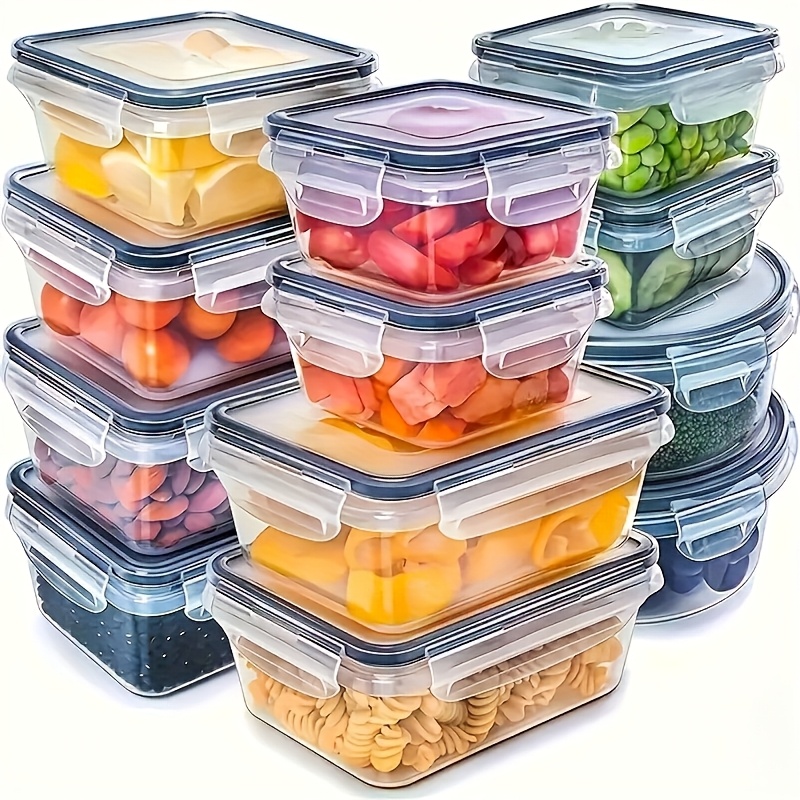Zestaw 8 sztuk zawiera 4 pojem – Food Storage With Dividers recenzja i cena