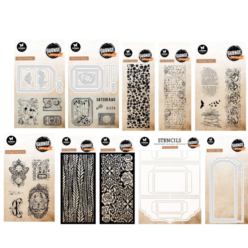Etui na etykiety Grunge Collec – Food Storage Labels recenzja i cena