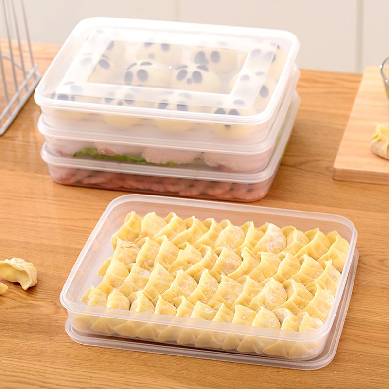Pojemniki na pierogi, owoce, w – Food Storage With Dividers recenzja i cena