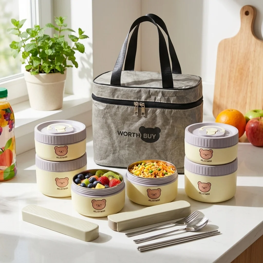 Termiczny pojemnik na lunch ze – Food Storage Oven Safe recenzja i cena