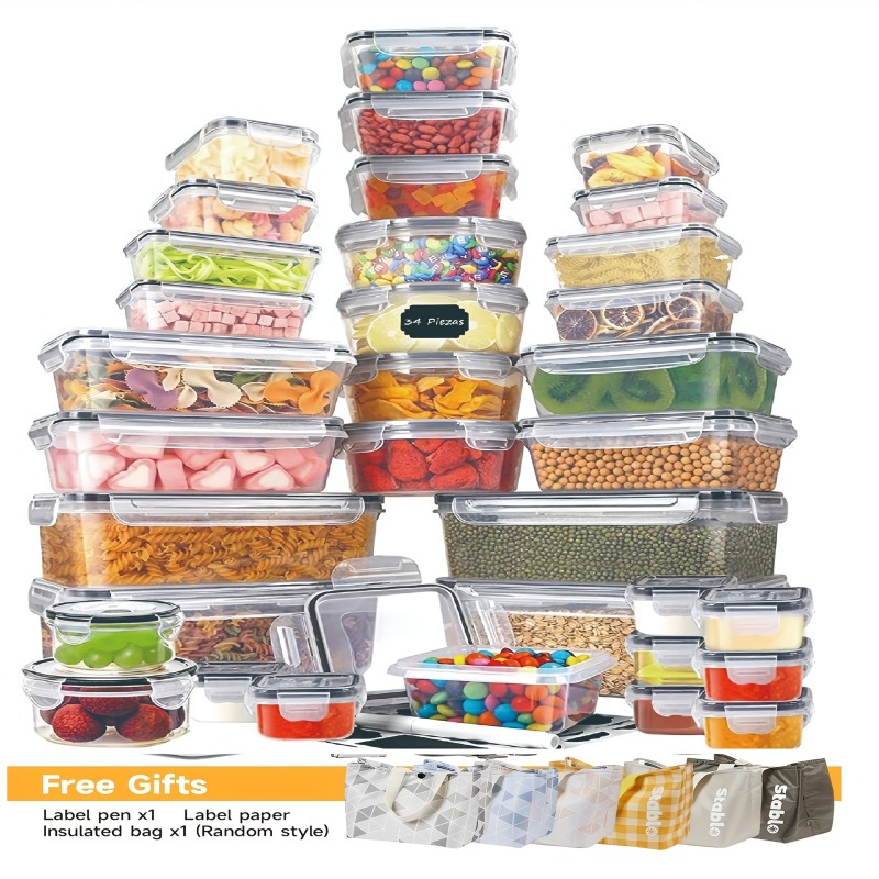 48-częściowy zestaw pojemników – Food Storage Meals recenzja i cena