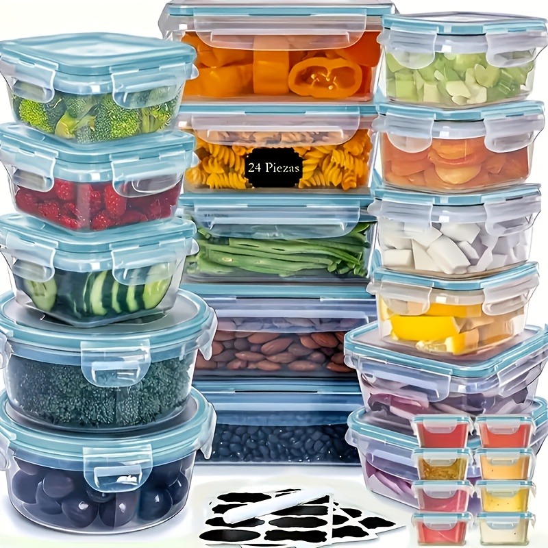 48-częściowy zestaw pojemników – Food Storage Meals recenzja i cena