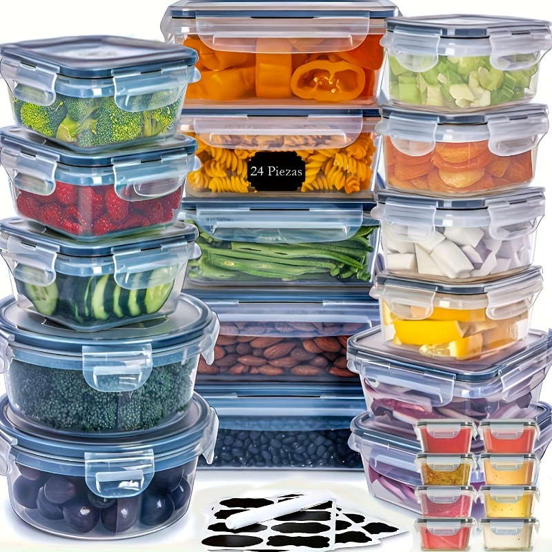 48-częściowy zestaw pojemników – Food Storage Meals recenzja i cena