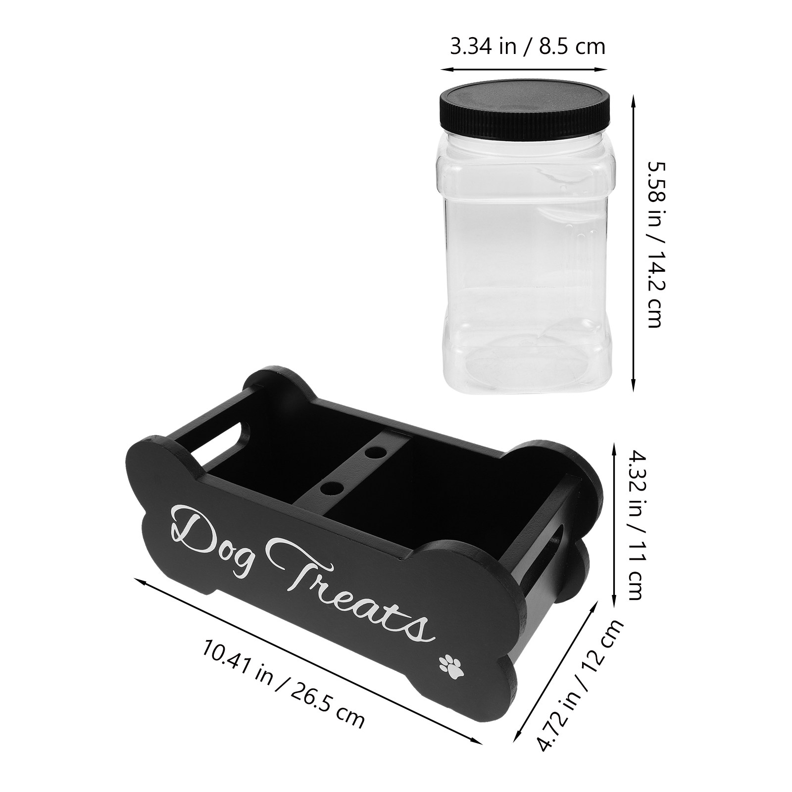 1 zestaw eleganckiego drewnian – Food Storage With Dividers recenzja i cena